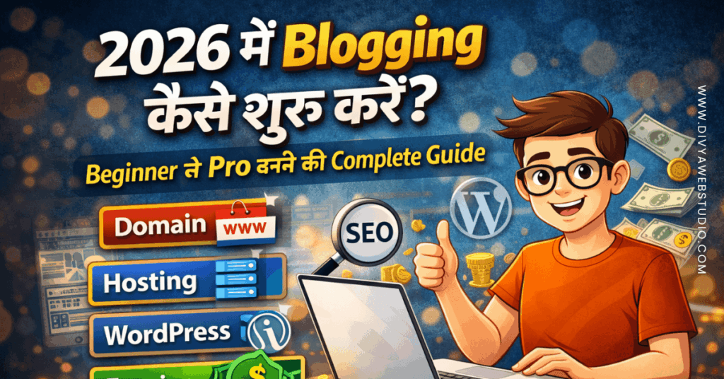 ब्लॉगिंग कैसे शुरू करें 2026